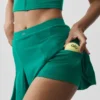 Gonna da tennis Alo Softsculpt Topspin - Emerald Isle