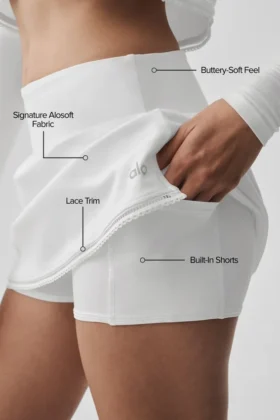 Gonna da tennis Alosoft Affection – Bianca