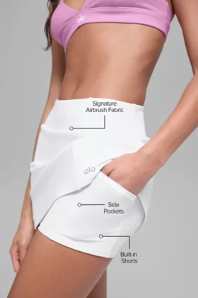 Gonna da tennis High-Waist Airbrush Good Form – Bianca