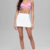 Gonna da tennis High-Waist Airbrush Good Form - Bianca
