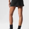 Gonna da tennis High-Waist “Good Form” con effetto Airbrush - Nero