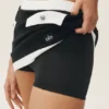 Gonna High-Waist Capri Dream in misto cotone e cashmere - Nero/Bianco