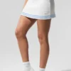 Gonna in maglia stile maglione Tennis Club - Bianco/Blu conchiglia