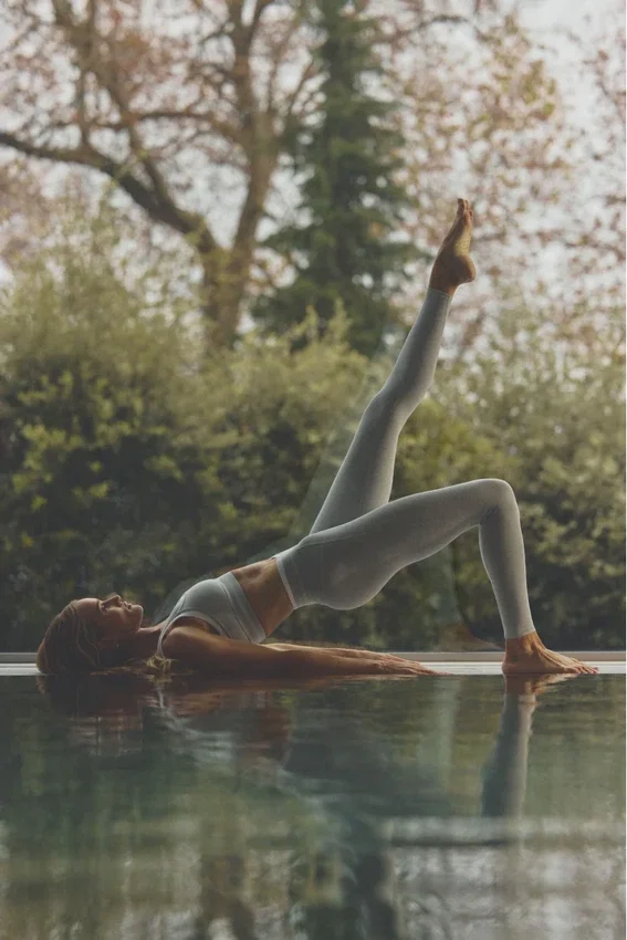 High-Waist 7/8 “Better Together” Leggings - Grigio melange sportivo