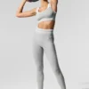 High-Waist 7/8 “Better Together” Leggings - Grigio melange sportivo