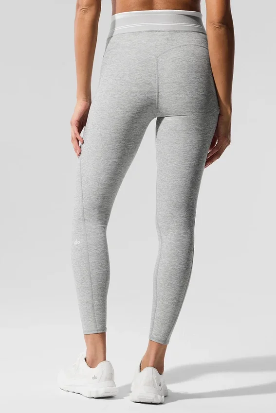 High-Waist 7/8 “Better Together” Leggings - Grigio melange sportivo