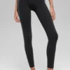 High-Waist 7/8 Heart Throb Leggings - Nero/Bianco