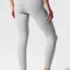 High-Waist 7/8 Highlight Alosoft Legging – Grigio melange sportivo