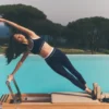 High-Waist Airbrush 7/8 Better Together Leggings - Blu navy/Bianco