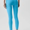 High-Waist Airbrush 7/8 Heart Throb Leggings - Blu azzurro/Bianco