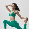 High-Waist Airbrush Airbrush Legging 7/8 - Emerald Isle