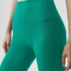 High-Waist Airbrush Airbrush Legging 7/8 - Emerald Isle