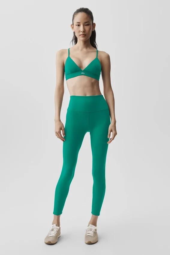 Reggiseno Splendor - Verde smeraldo/Bianco