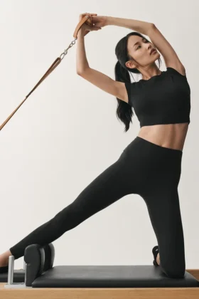 High-Waist Airbrush Airbrush Legging 7/8 - Nero