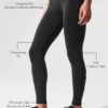 High-Waist Airbrush Airbrush Legging 7/8 - Nero