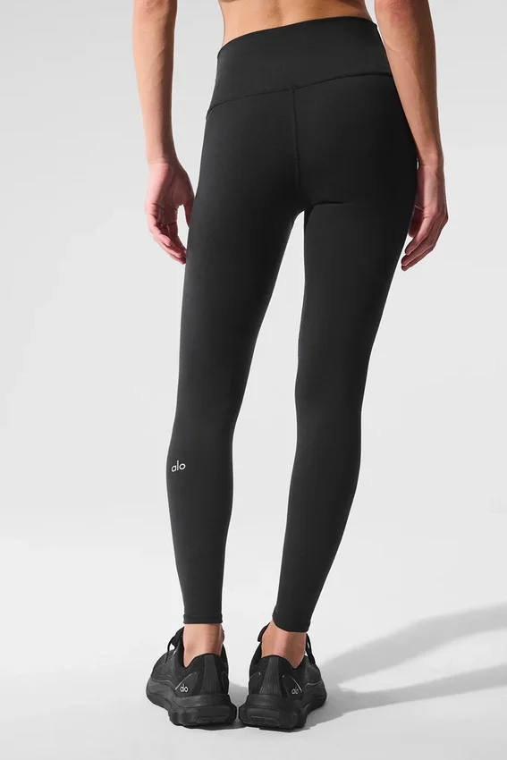 High-Waist Airbrush Airbrush Legging 7/8 - Nero