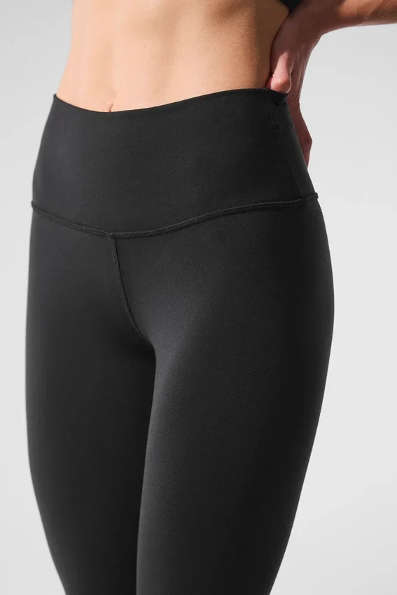 High-Waist Airbrush Airbrush Legging 7/8 - Nero
