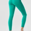 High-Waist Airbrush Airbrush Legging 7/8 - Verde abete