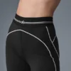 High-Waist Airbrush Heart Throb Legging - Nero/Bianco