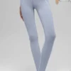 High-Waist Airbrush Heart Throb Leggings - Winter Frost/Bianco