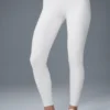 High-Waist Airbrush Legging 7/8 - Bianco