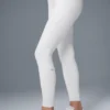 High-Waist Airbrush Legging 7/8 - Bianco