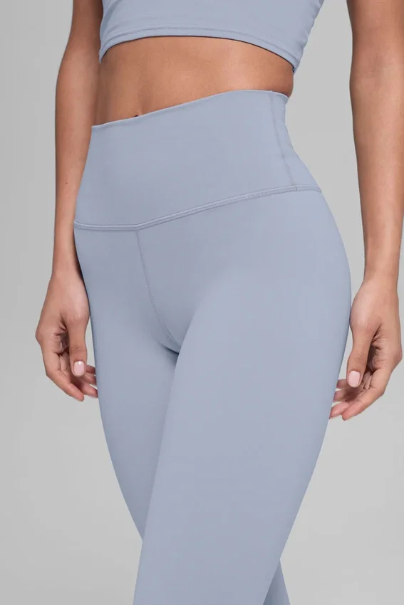 High-Waist Airbrush Legging 7/8 con effetto aerografo - Brina invernale
