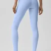 High-Waist Airbrush Legging - Blu Provenza chiaro