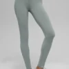 High-Waist Airbrush Legging - Grigio lunare