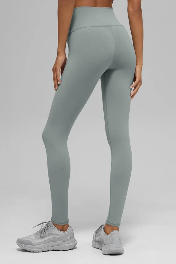 High-Waist Airbrush Legging - Grigio lunare