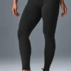 High-Waist Airbrush Legging - Nero