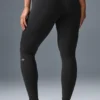 High-Waist Airbrush Legging - Nero