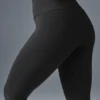 High-Waist Airbrush Legging - Nero