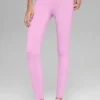 High-Waist Airbrush Legging - Rosa Candy Heart