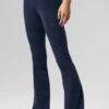 High-Waist Airbrush Leggings - Blu navy