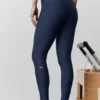 High-Waist Airlift 7/8 Fine Line Leggings - Blu navy