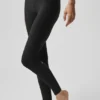 High-Waist Airlift 7/8 Horizon Leggings - Nero