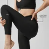 High-Waist Airlift 7/8 Horizon Leggings - Nero