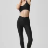 High-Waist Airlift 7/8 Horizon Leggings - Nero