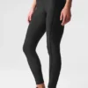High-Waist Airlift 7/8 Line up Leggings - Nero