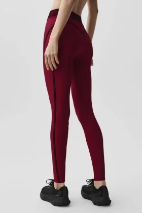 High-Waist Airlift 7/8 Line Up Leggings – Rosso Summer Romance