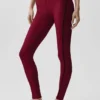 High-Waist Airlift 7/8 Line Up Leggings - Rosso Summer Romance