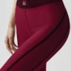 High-Waist Airlift 7/8 Line Up Leggings - Rosso Summer Romance