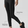 High-Waist Airlift 7/8 Speedwork Leggings - Nero