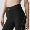 High-Waist Airlift 7/8 Speedwork Leggings - Nero