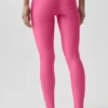 High-Waist Airlift 7/8 Speedwork Leggings - Rosa Paradiso