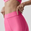 High-Waist Airlift 7/8 Speedwork Leggings - Rosa Paradiso