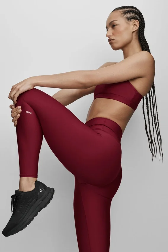 High-Waist Airlift Airlift Legging 7/8 - Rosso Summer Romance