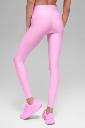 High-Waist Airlift Airlift Legging – Rosa Candy Heart