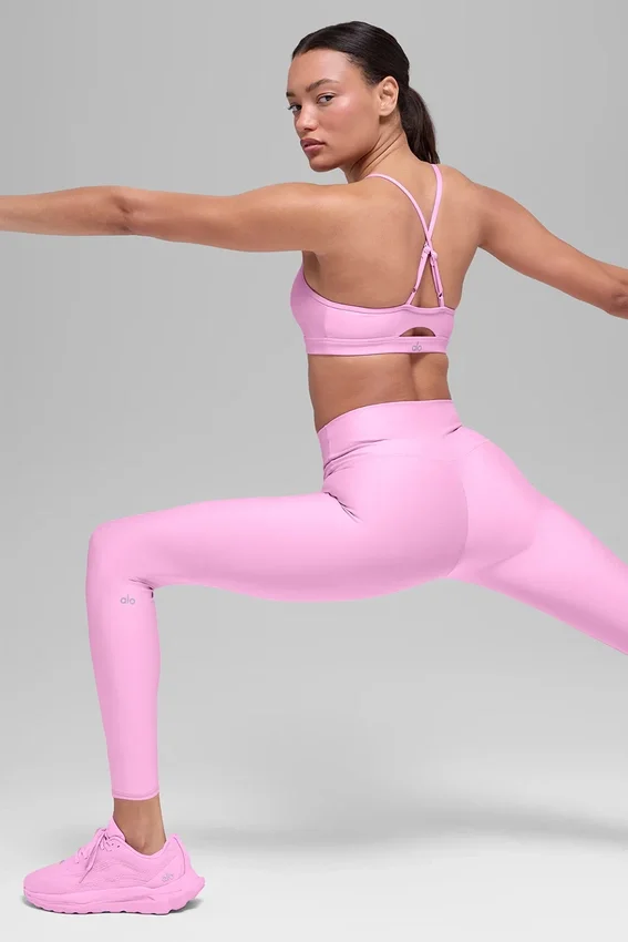 High-Waist Airlift Airlift Legging - Rosa Candy Heart